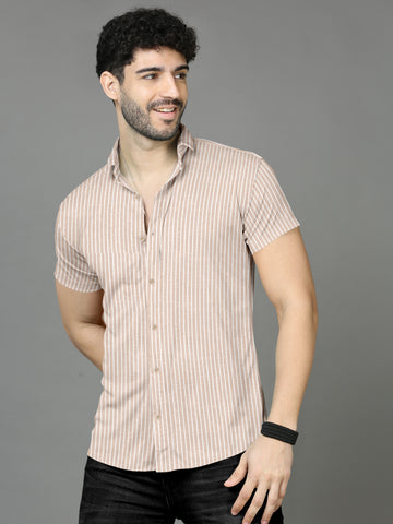 Brink Striped Premium Cotton Shirt