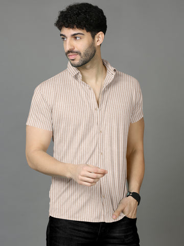 Brink Striped Premium Cotton Shirt