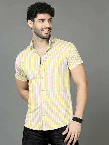 Brink Striped Premium Cotton Shirt