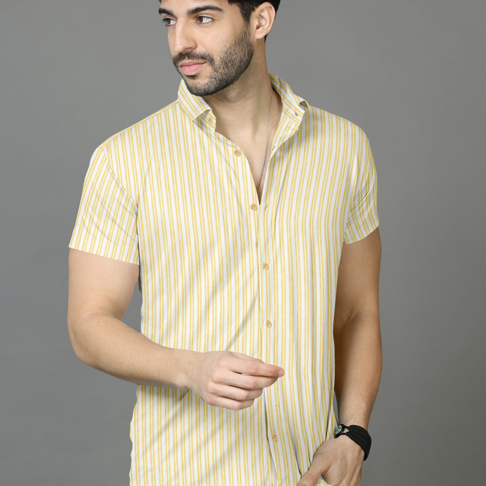 Brink Striped Premium Cotton Shirt